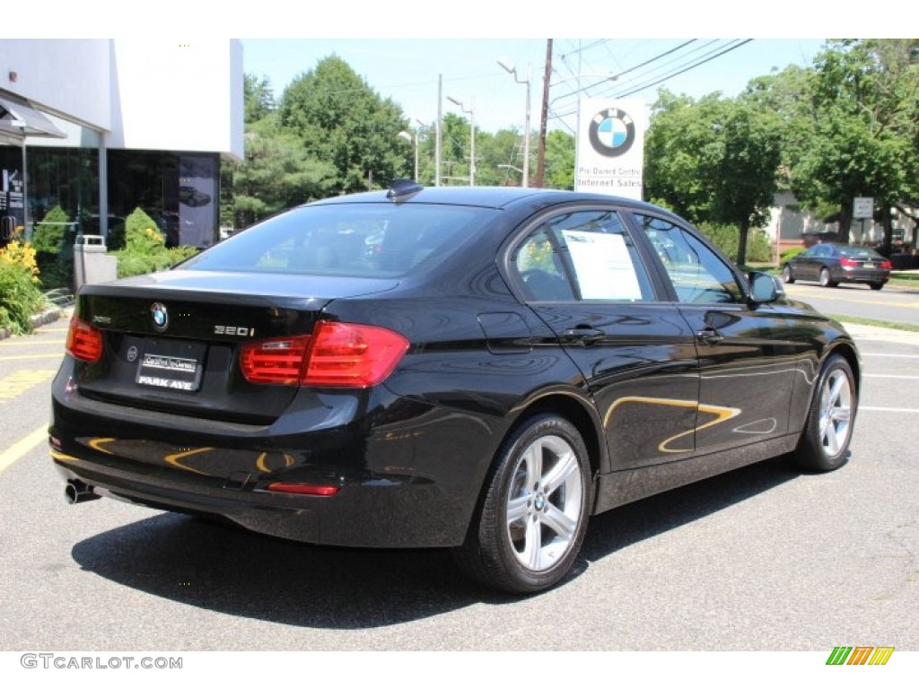 2014 3 Series 320i xDrive Sedan - Jet Black / Black photo #3