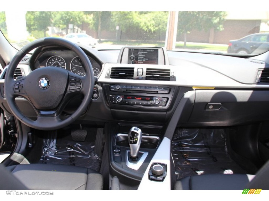 2014 3 Series 320i xDrive Sedan - Jet Black / Black photo #14