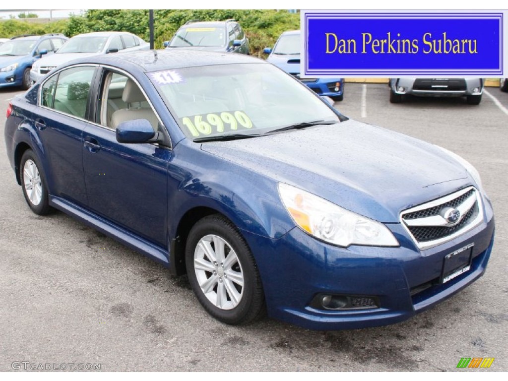 2011 Azurite Blue Pearl Subaru Legacy 2.5i Premium