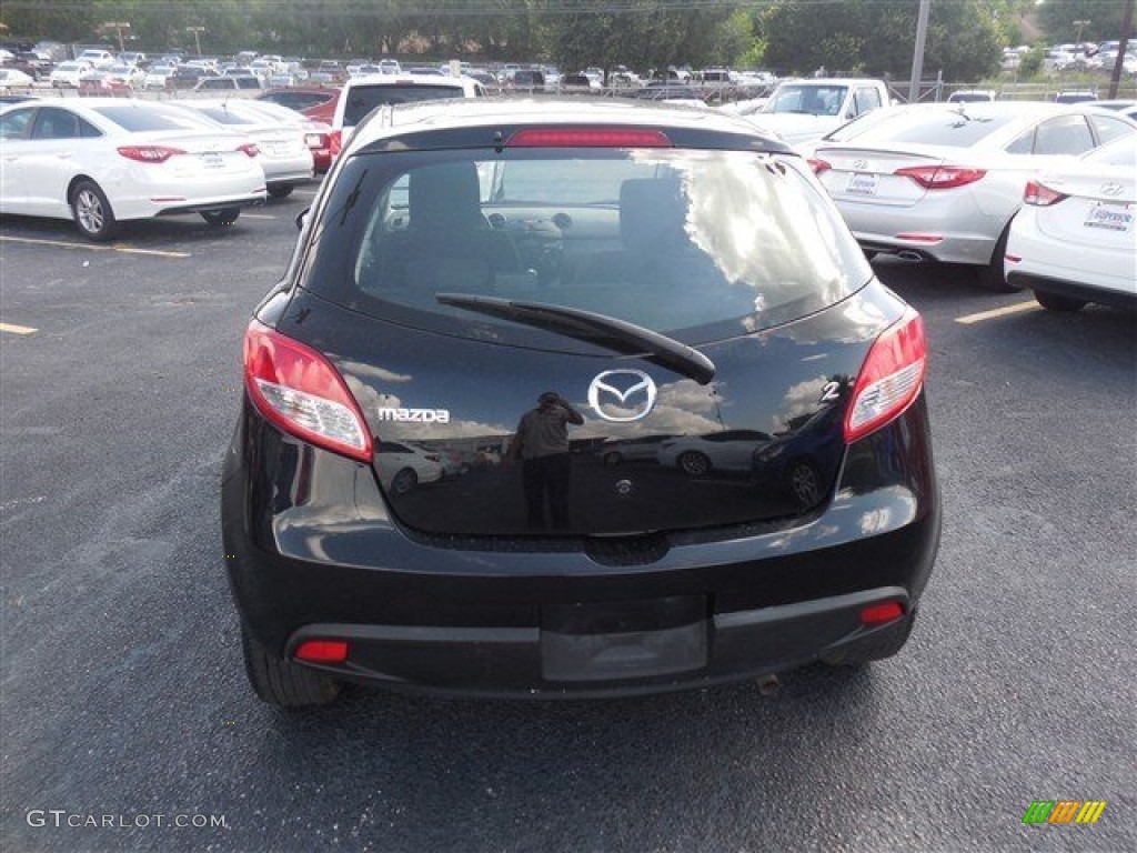 2012 MAZDA2 Sport - Brilliant Black / Black photo #8