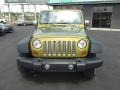 2008 Rescue Green Metallic Jeep Wrangler Unlimited X 4x4  photo #7