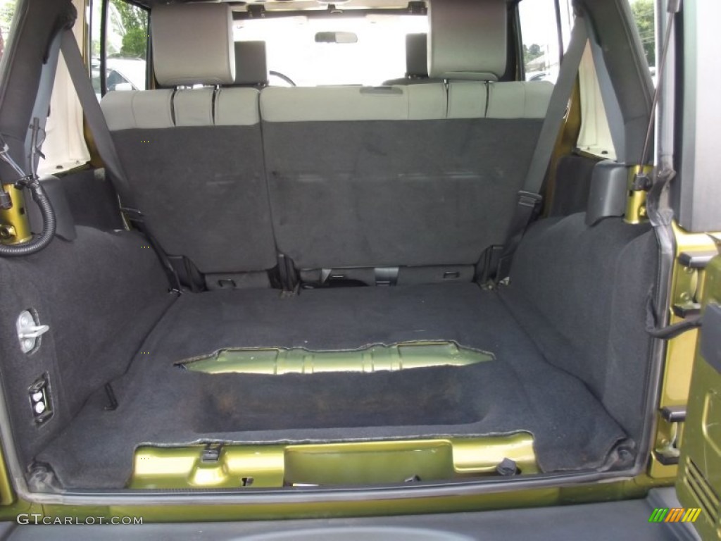 2008 Wrangler Unlimited X 4x4 - Rescue Green Metallic / Dark Slate Gray/Med Slate Gray photo #16