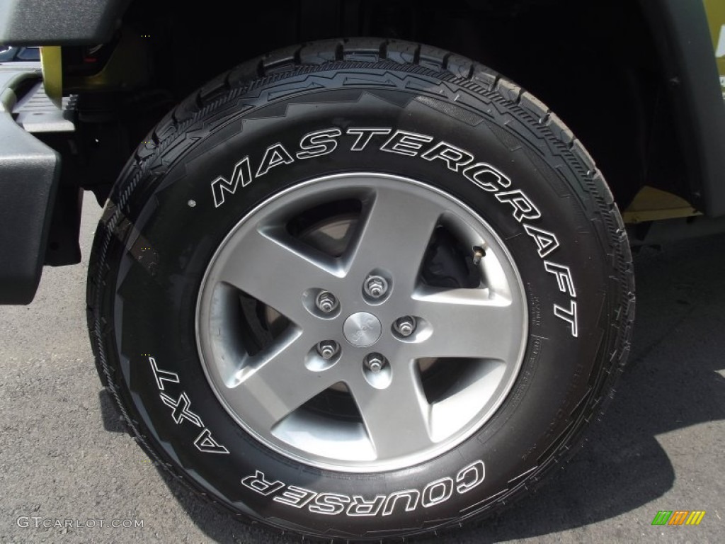 2008 Wrangler Unlimited X 4x4 - Rescue Green Metallic / Dark Slate Gray/Med Slate Gray photo #26