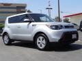 2014 Bright Silver Kia Soul 1.6  photo #1