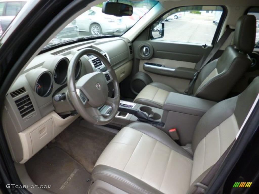 Dark Khaki/Medium Khaki Interior 2009 Dodge Nitro SLT 4x4 Photo #94755176