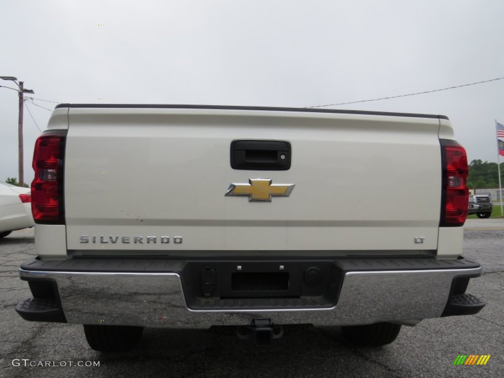 2014 Silverado 1500 LT Crew Cab - White Diamond Tricoat / Cocoa/Dune photo #6