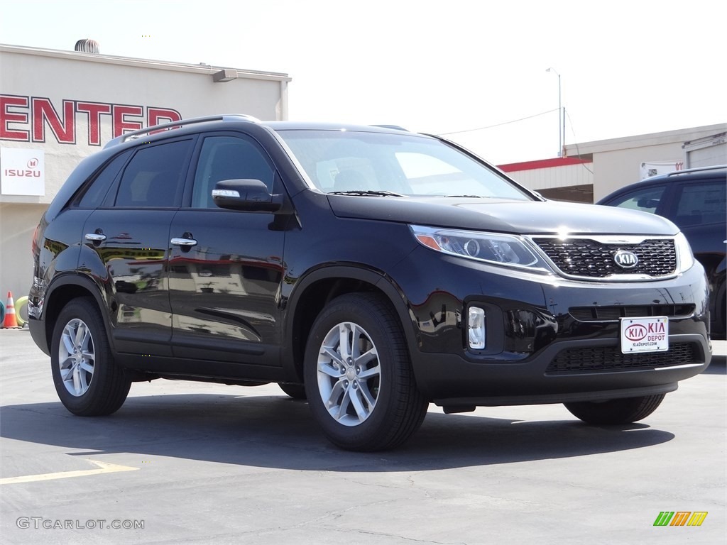 2015 Sorento LX - Black / Black photo #1