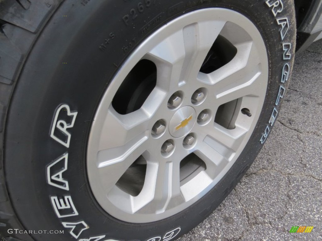 2014 Silverado 1500 LTZ Crew Cab - Silver Ice Metallic / Jet Black photo #10