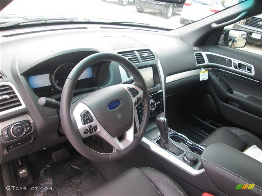 Sport Charcoal Black Interior 2015 Ford Explorer Sport 4WD Photo #94757860