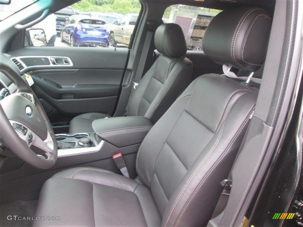 Sport Charcoal Black Interior 2015 Ford Explorer Sport 4WD Photo #94757881