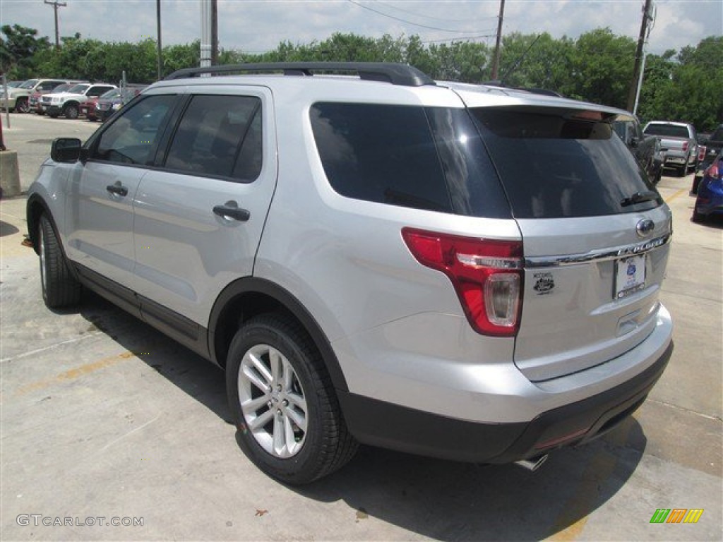 2015 Explorer FWD - Ingot Silver / Medium Light Stone photo #4