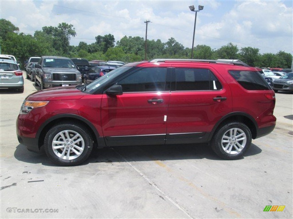 Ruby Red 2015 Ford Explorer FWD Exterior Photo #94759096