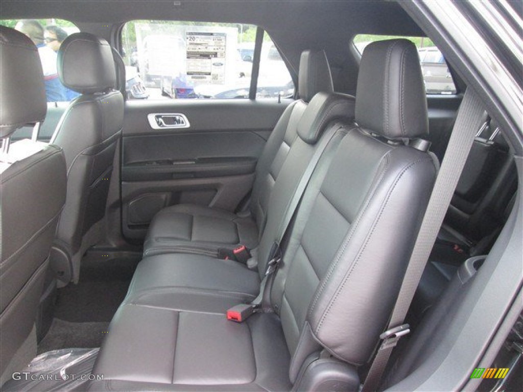 2014 Explorer XLT - Tuxedo Black / Charcoal Black photo #11