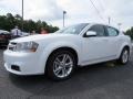 2014 Bright White Dodge Avenger SXT  photo #3