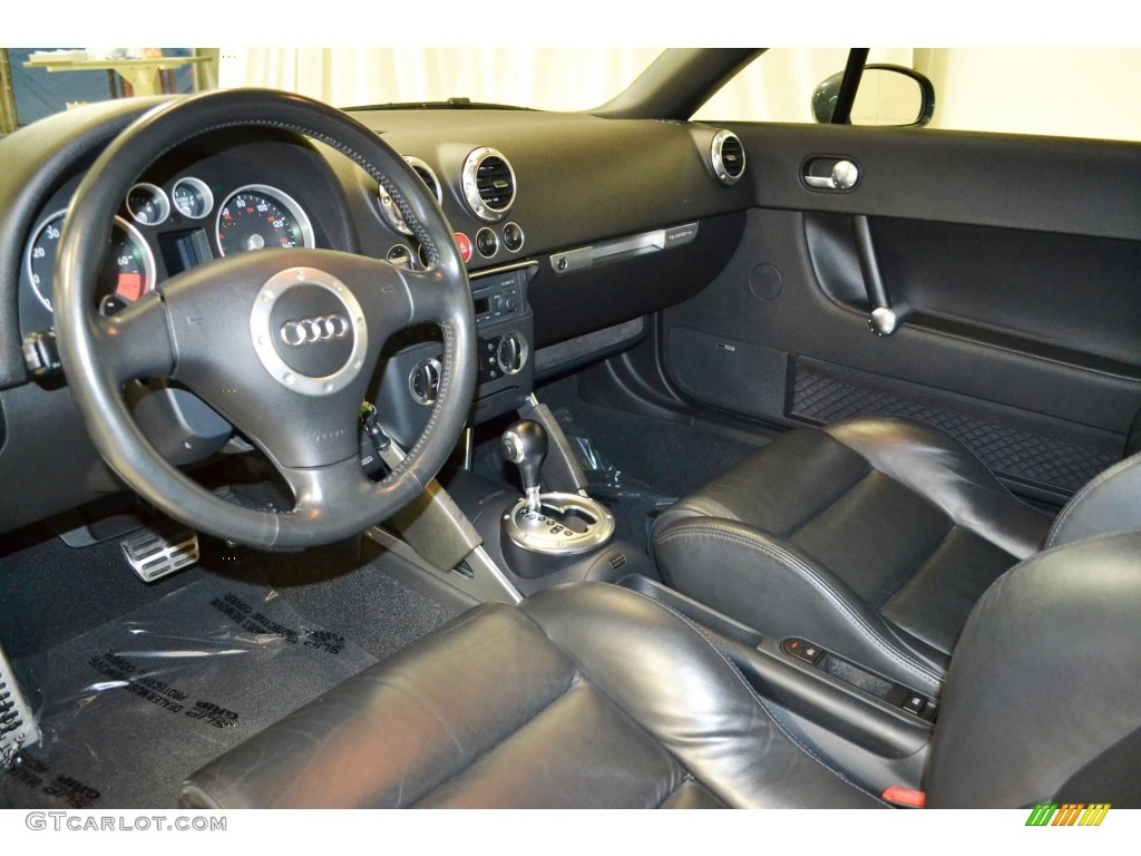 2005 TT 3.2 quattro Roadster - Dolomite Grey Pearl Effect / Ebony Black photo #12