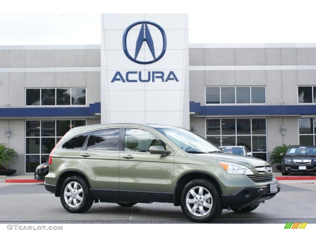 Green Tea Metallic 2007 Honda CR-V EX-L Exterior Photo #94764652