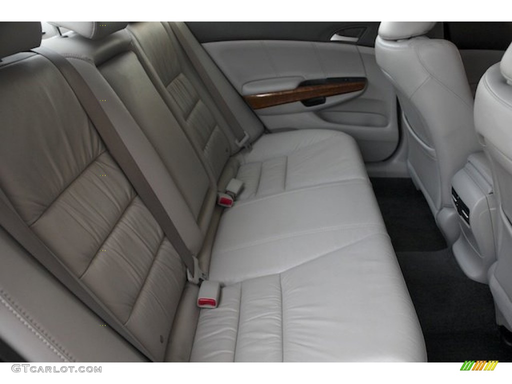 2011 Accord EX-L V6 Sedan - Alabaster Silver Metallic / Gray photo #19