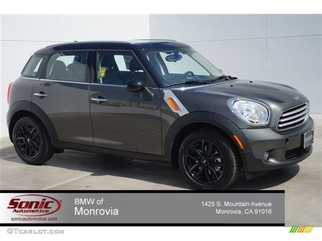 2014 Cooper Countryman - Royal Gray Metallic / Carbon Black photo #1