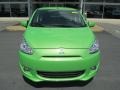 2014 Kiwi Green Mitsubishi Mirage ES  photo #2