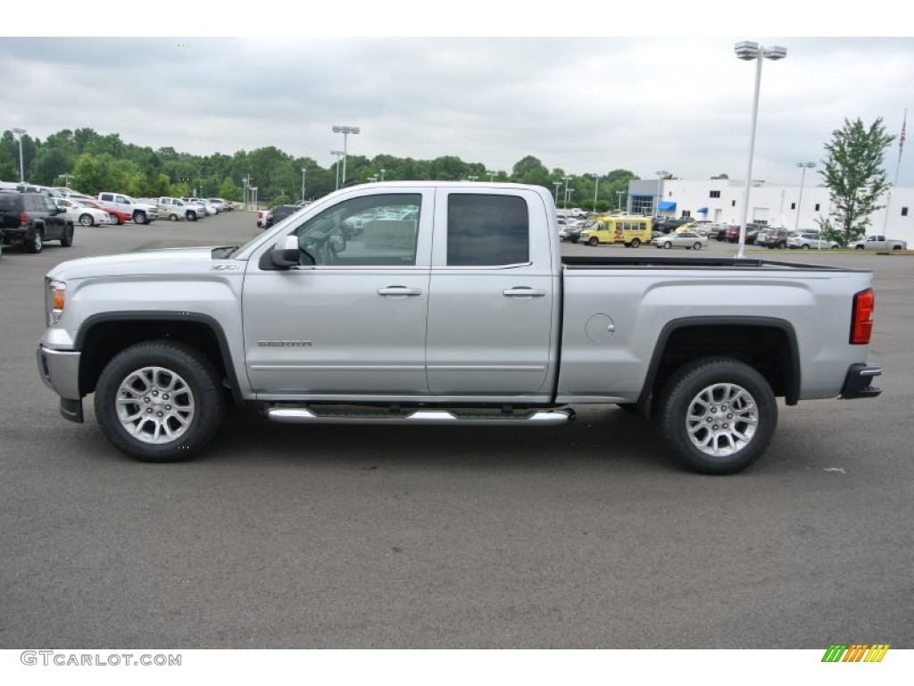 Quicksilver Metallic 2014 GMC Sierra 1500 SLE Double Cab Exterior Photo #94769722