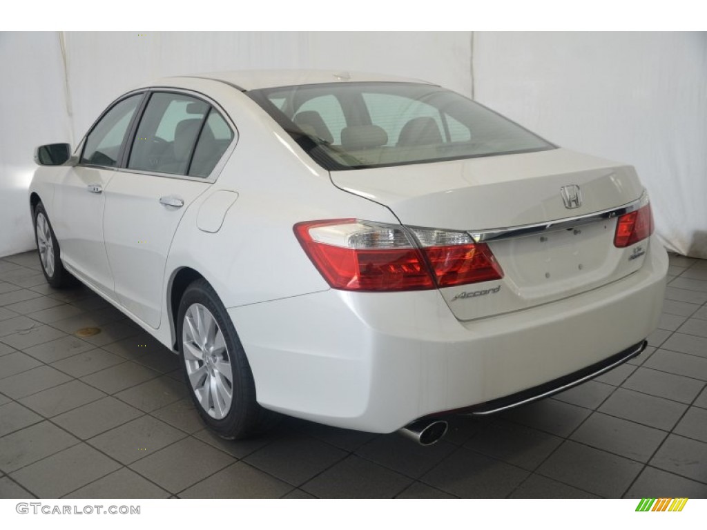 2014 Accord Touring Sedan - White Orchid Pearl / Ivory photo #6