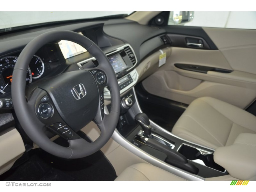 2014 Accord Touring Sedan - White Orchid Pearl / Ivory photo #12