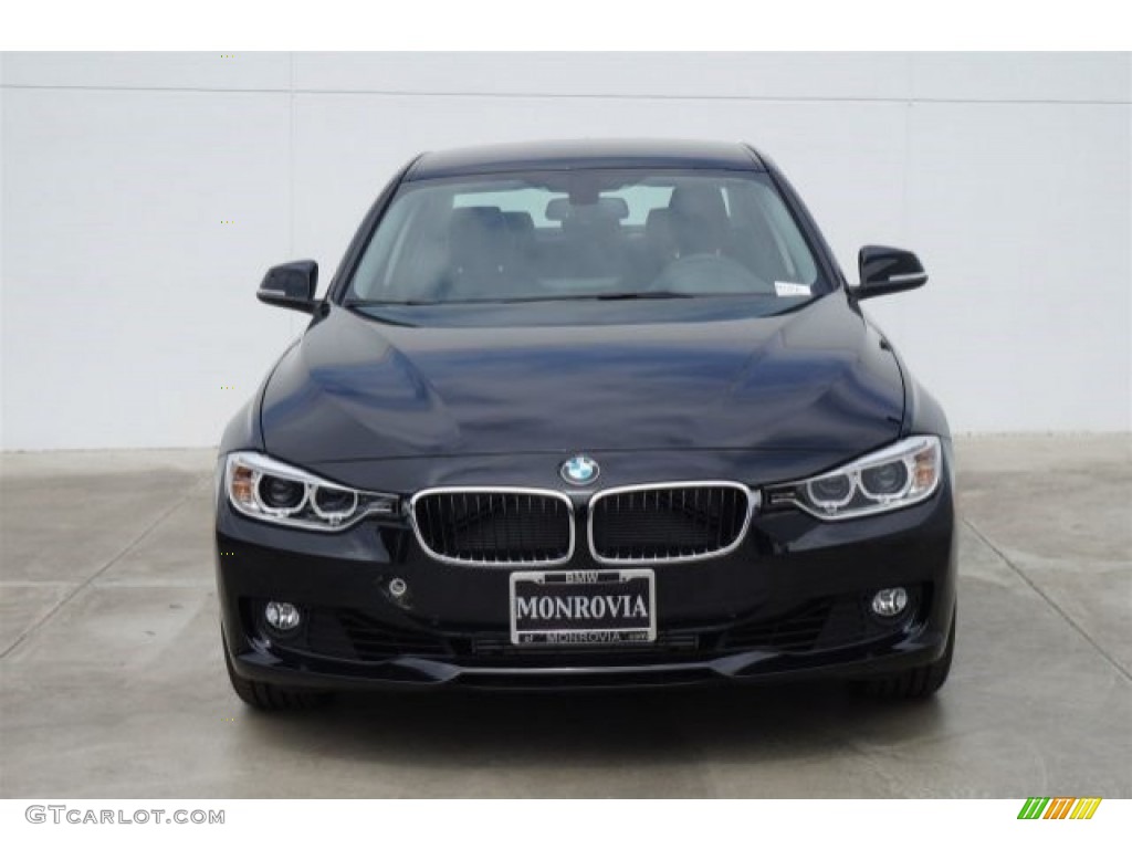 2014 3 Series 328i Sedan - Jet Black / Black photo #3