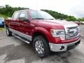 2014 Ruby Red Ford F150 XLT SuperCrew 4x4  photo #2