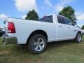 2014 Bright White Ram 1500 SLT Quad Cab  photo #3