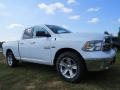 2014 Bright White Ram 1500 SLT Quad Cab  photo #4