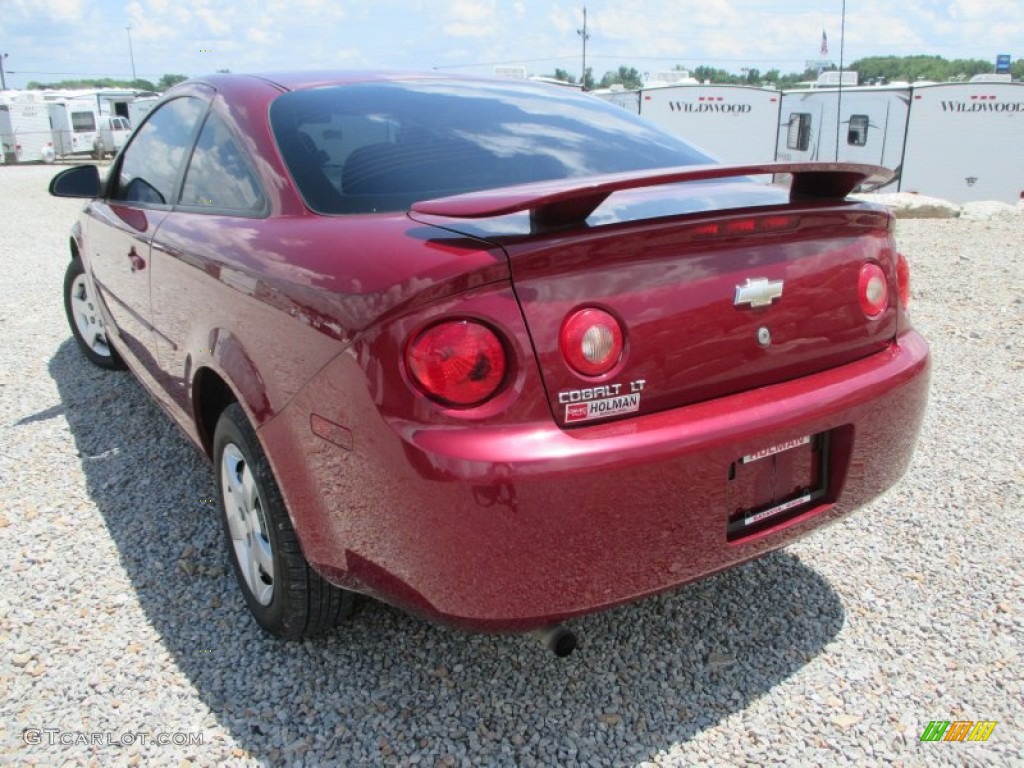 2007 Cobalt LT Coupe - Sport Red Tint Coat / Ebony photo #15