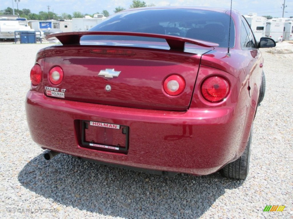 2007 Cobalt LT Coupe - Sport Red Tint Coat / Ebony photo #16