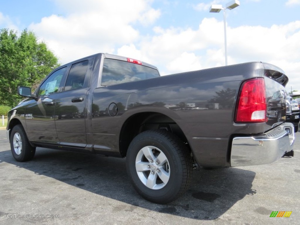 2014 1500 Tradesman Quad Cab 4x4 - Granite Crystal Metallic / Black/Diesel Gray photo #2