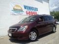 2007 Dark Cherry Pearl Honda Odyssey EX-L  photo #1