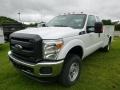 Oxford White - F350 Super Duty XL Super Cab 4x4 Utility Photo No. 4