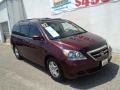 2007 Dark Cherry Pearl Honda Odyssey EX-L  photo #32