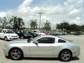 2014 Ingot Silver Ford Mustang V6 Premium Coupe  photo #12
