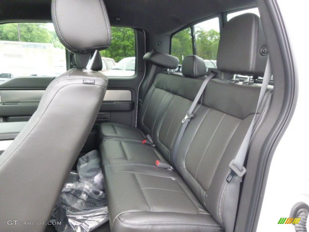 2014 F150 FX4 SuperCab 4x4 - Oxford White / Black photo #11