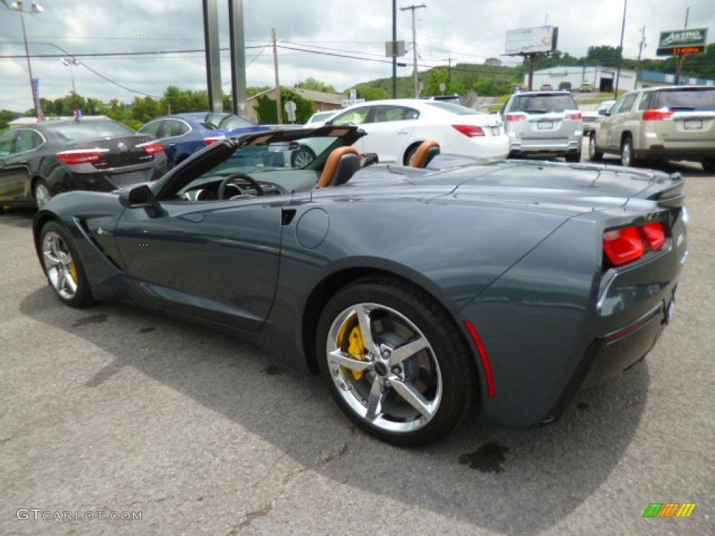 Cyber Gray Metallic 2014 Chevrolet Corvette Stingray Convertible Exterior Photo #94779288