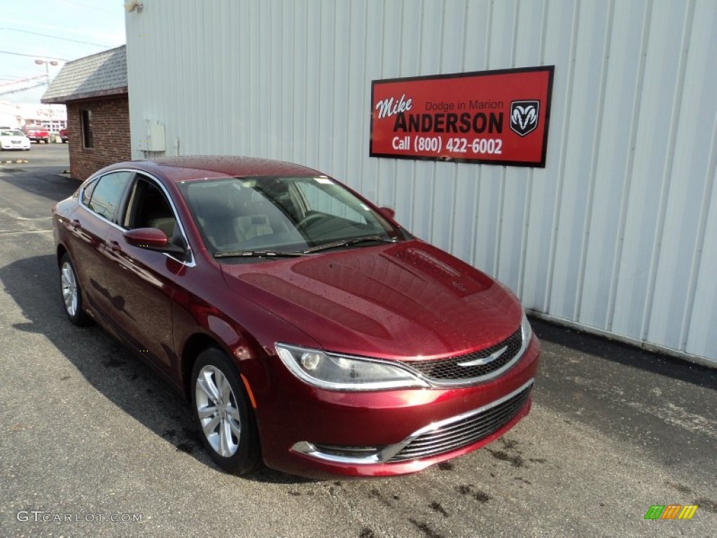 Velvet Red Pearl Chrysler 200