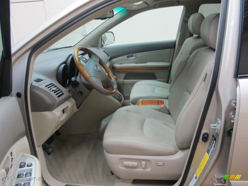 Ivory Interior 2007 Lexus RX 350 AWD Photo #94779660