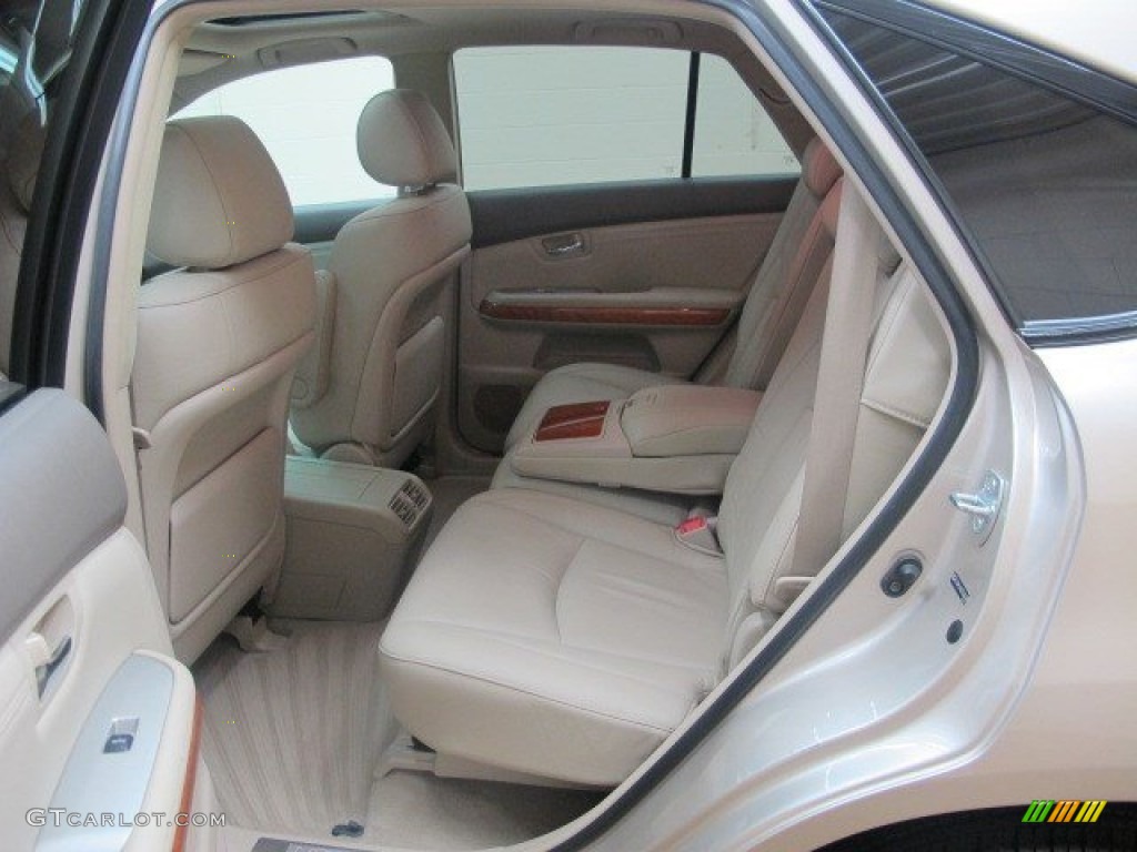 2007 Lexus RX 350 AWD Rear Seat Photos