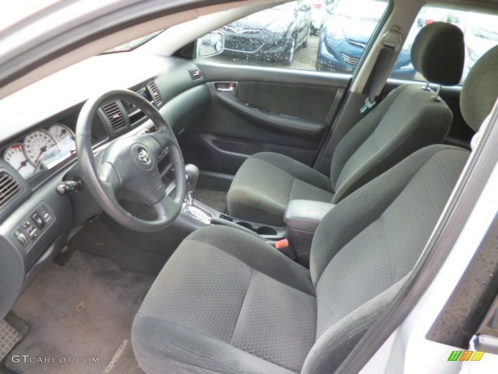 Dark Charcoal Interior 2007 Toyota Corolla S Photo #94779873