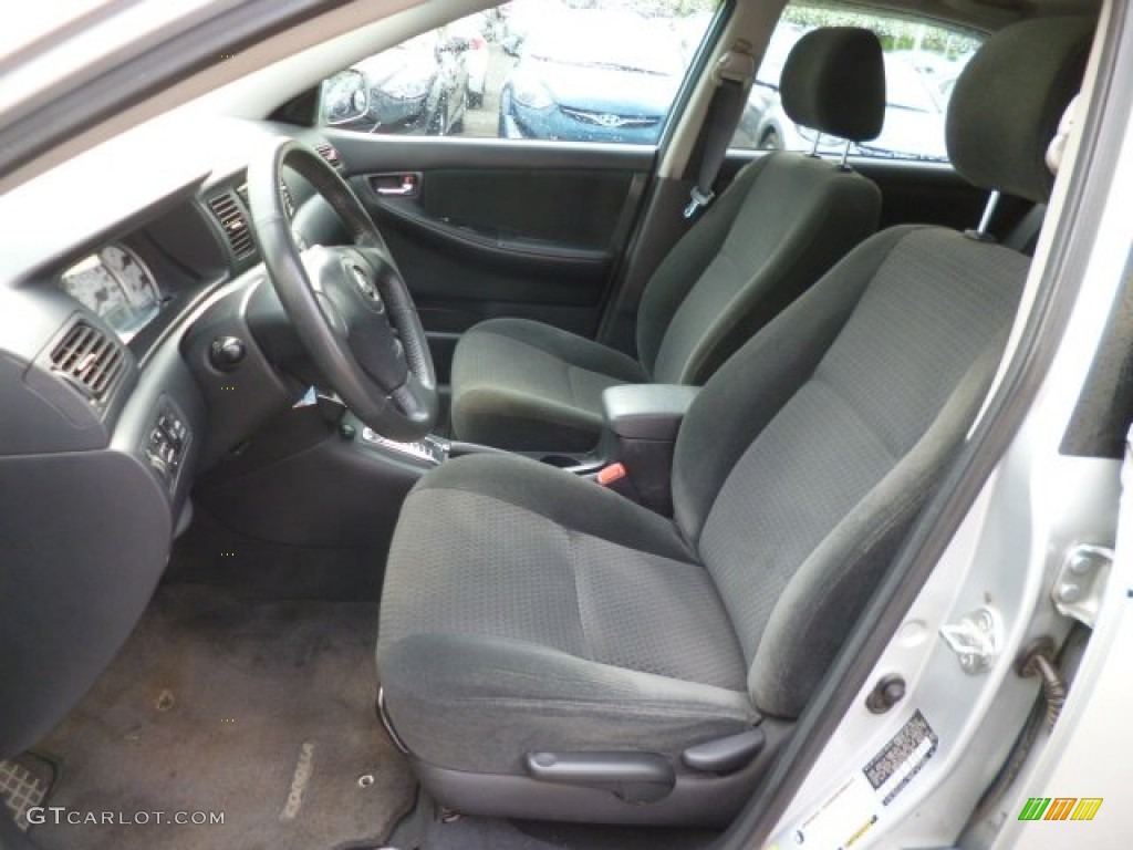 Dark Charcoal Interior 2007 Toyota Corolla S Photo #94779897