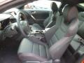 2014 Hyundai Genesis Coupe R-Spec Black/Red Interior Front Seat Photo