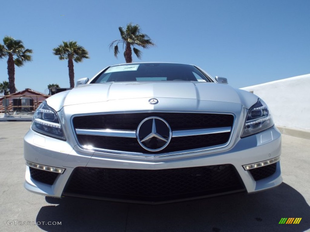 Iridium Silver Metallic 2014 Mercedes-Benz CLS 63 AMG Exterior Photo #94781691