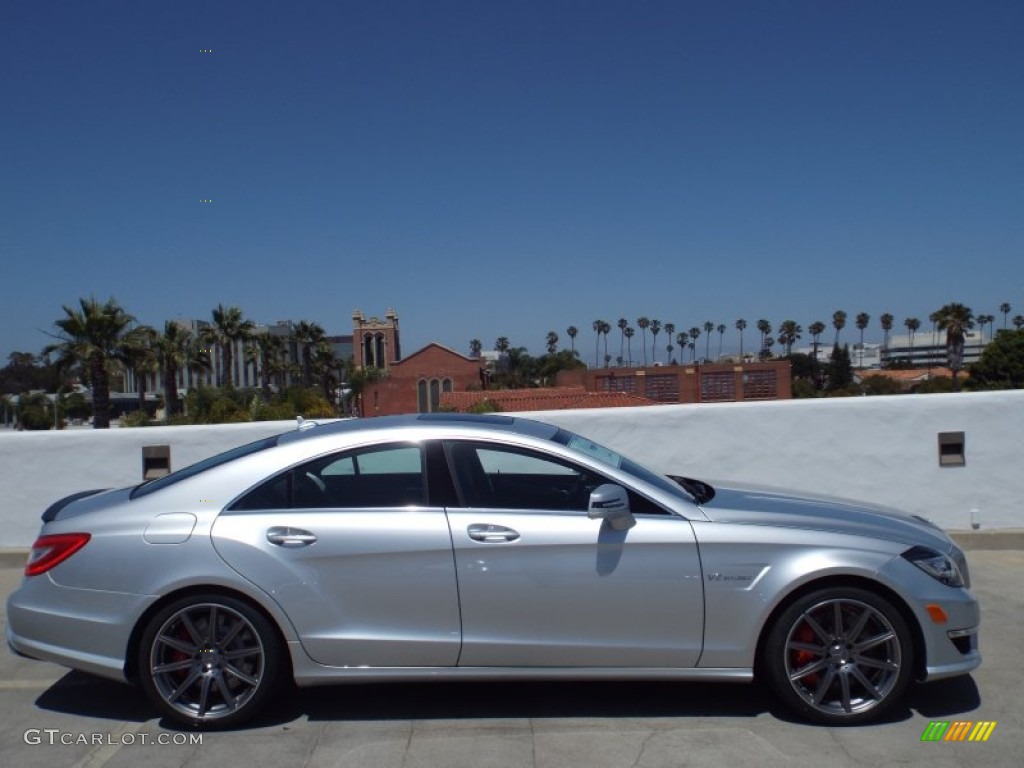 Iridium Silver Metallic 2014 Mercedes-Benz CLS 63 AMG Exterior Photo #94781712