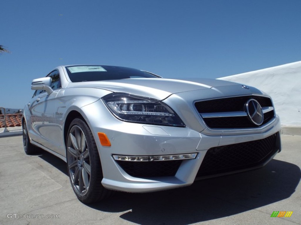 Iridium Silver Metallic 2014 Mercedes-Benz CLS 63 AMG Exterior Photo #94782087
