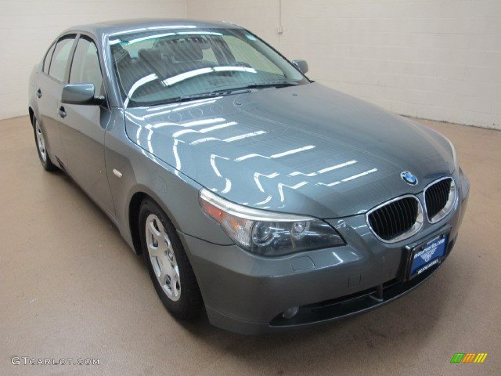 Silver Grey Metallic BMW 5 Series
