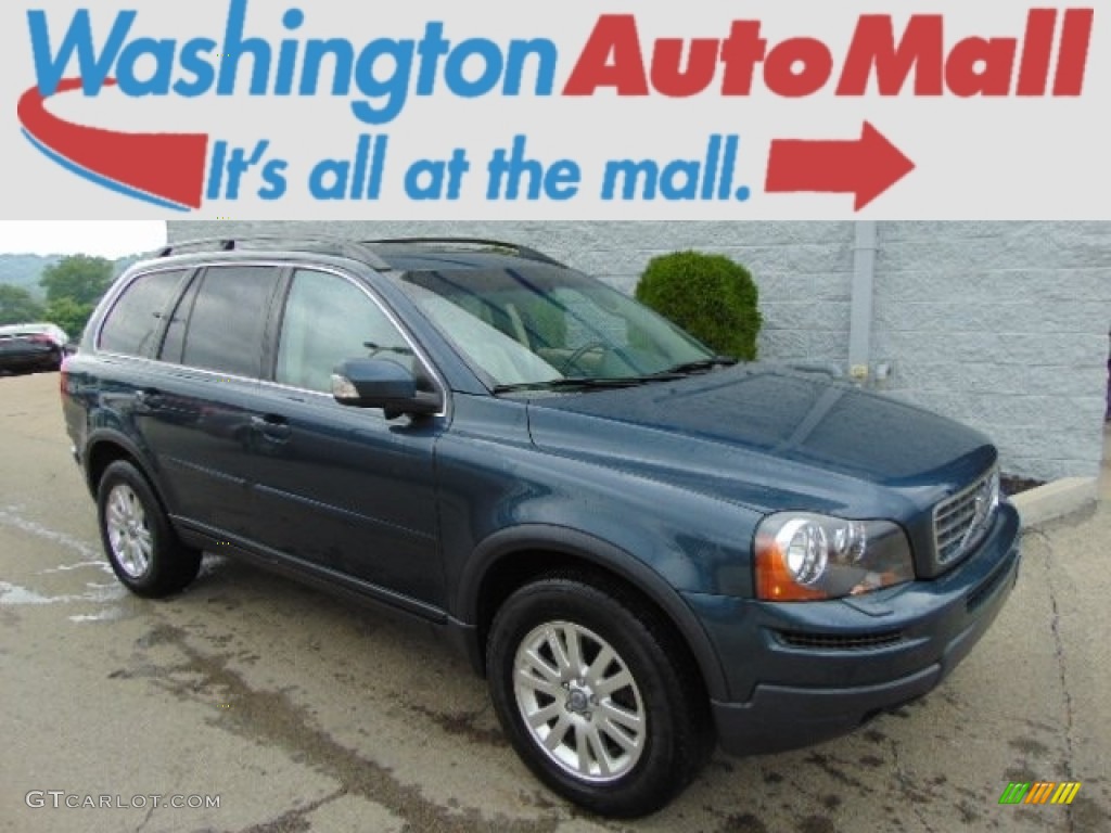 2008 XC90 3.2 AWD - Shadow Blue Metallic / Sandstone photo #1